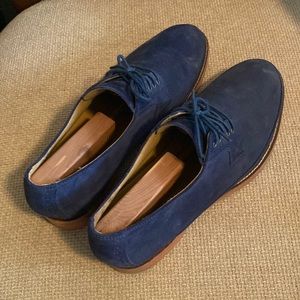 Cole Haan blue suede shoes 10.5 M